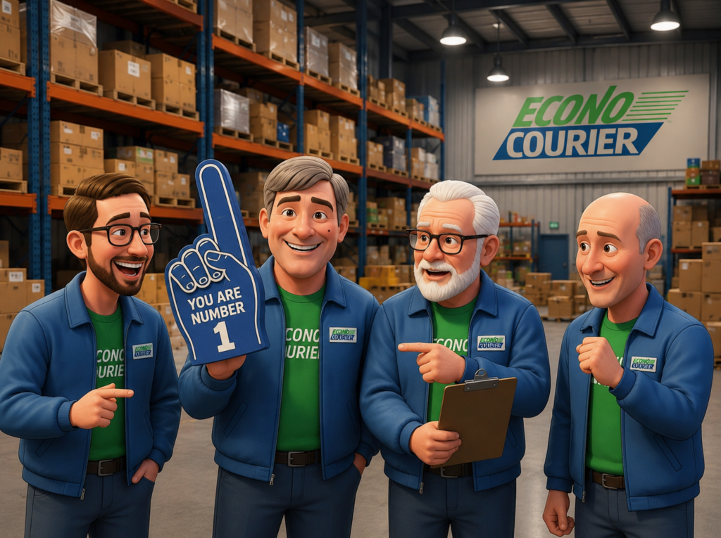 Courier service that's personal, caring, and on-time