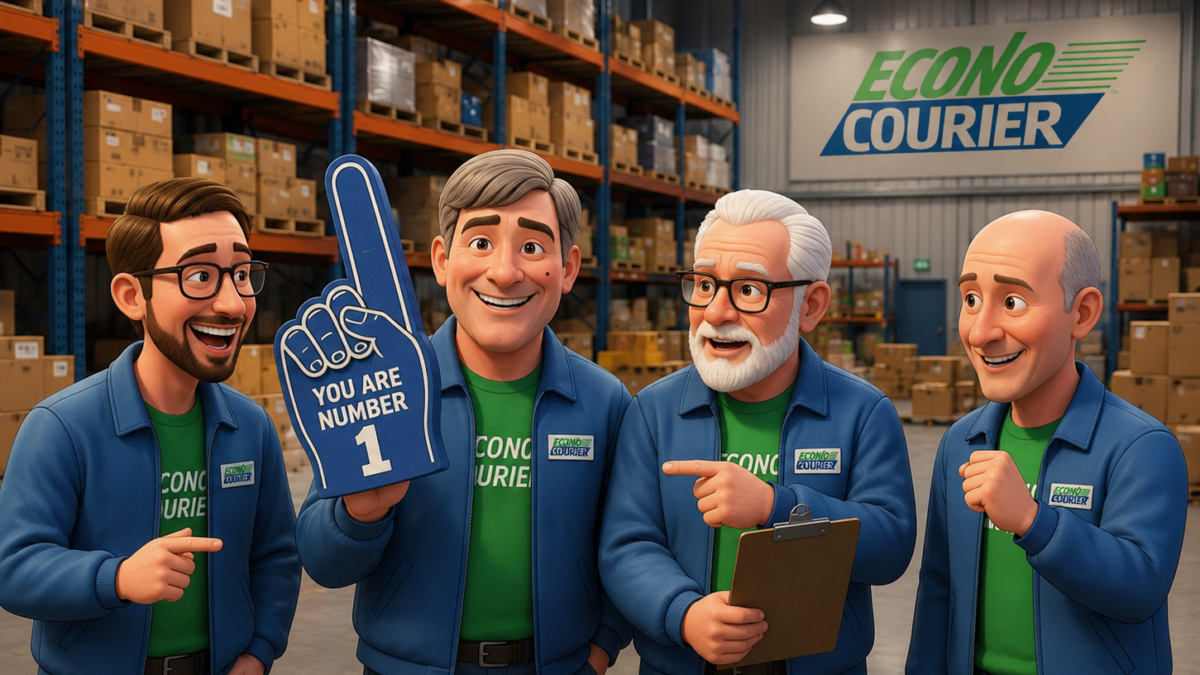 Courier service that's personal, caring, and on-time